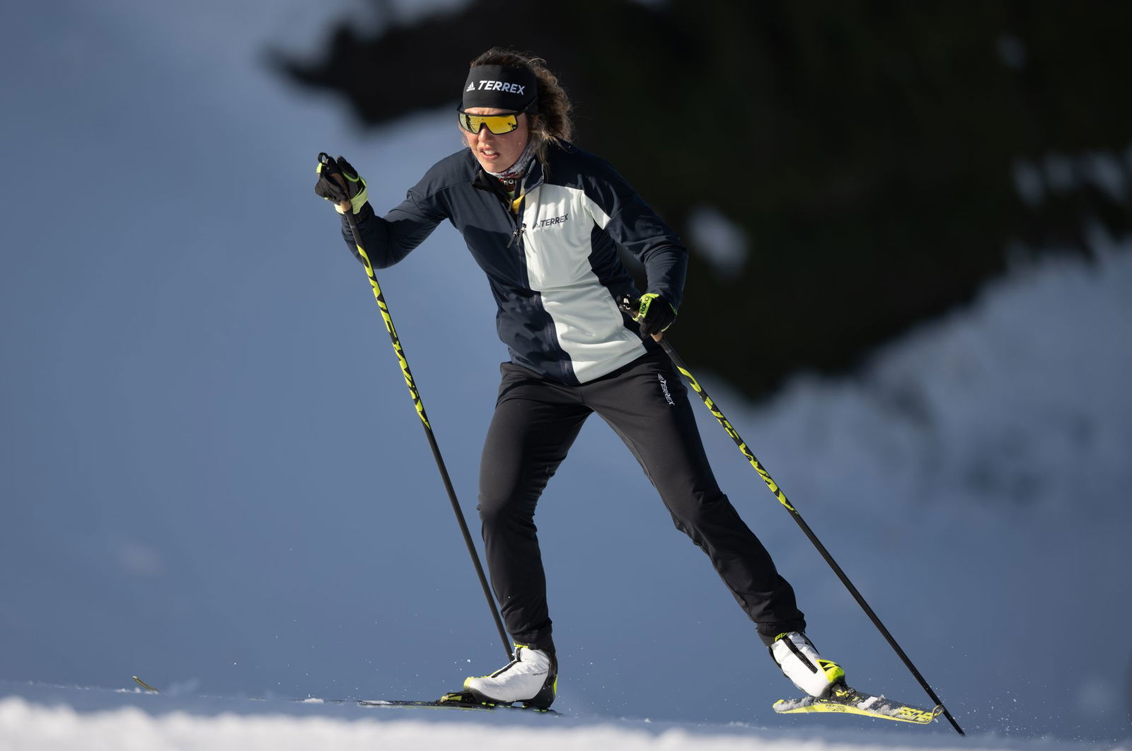 Laura Dahlmeier erklärte den Fernsehzuschauern die Feinheiten des Biathlon-Sports. (Archivfoto)