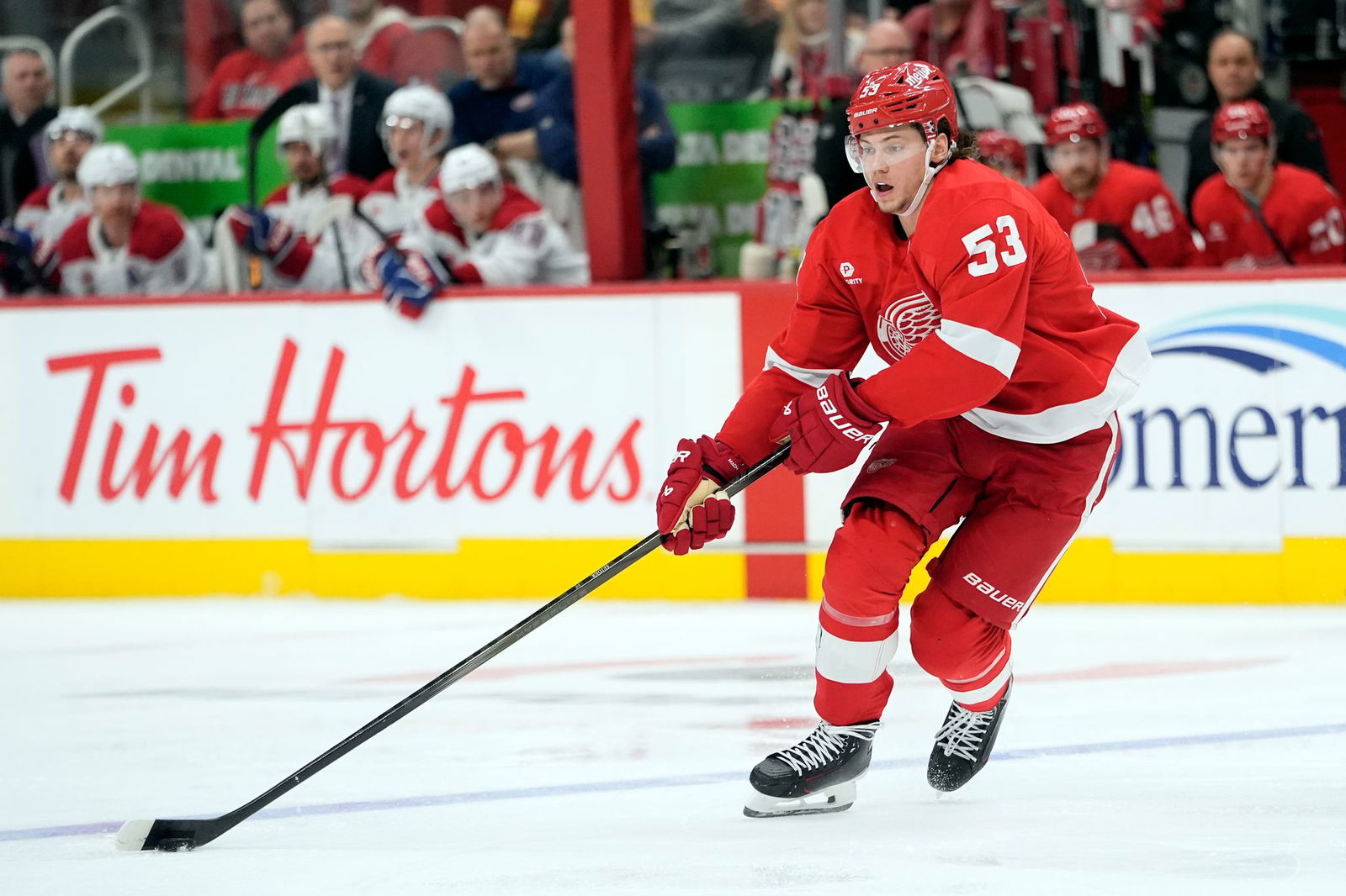 NHL-Star-Verteidiger Moritz Seider erwartet die beste deutsche Eishockey-Nationalmannschaft überhaupt bei Olympia