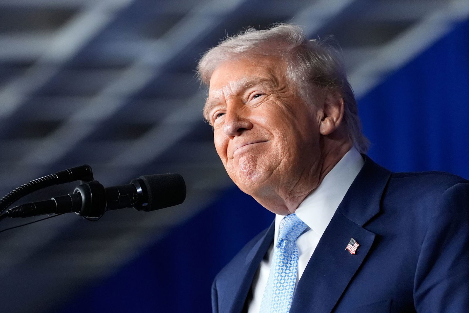 Donald Trump schwärmte von Cristiano Ronaldo. (Archivbild)