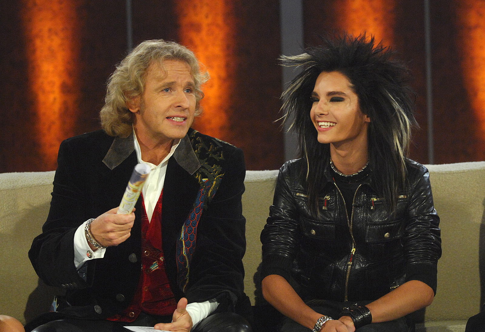 Bill Kaulitz x Thomas Gottschalk in 2007