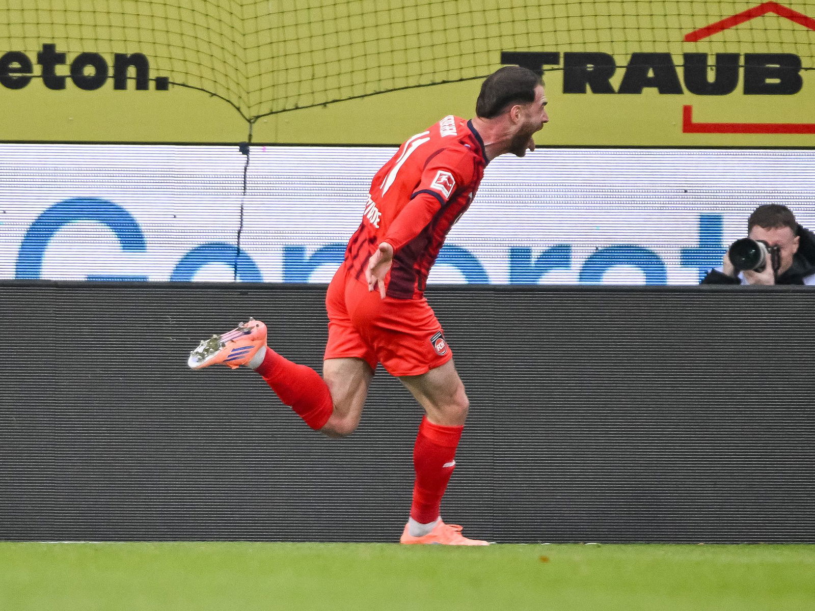 Traf zum ersten Mal in dieser Bundesliga-Saison: Budu Siwsiwadse