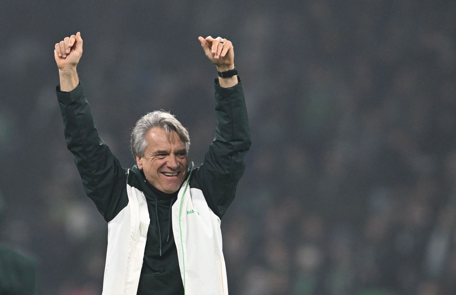 Die späte Wende freut Werder-Trainer Horst Steffen.