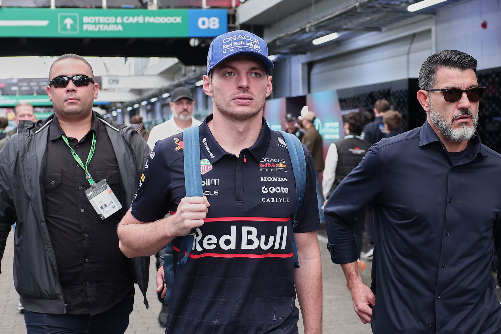 Max Verstappen musste aus der Boxengasse starten.