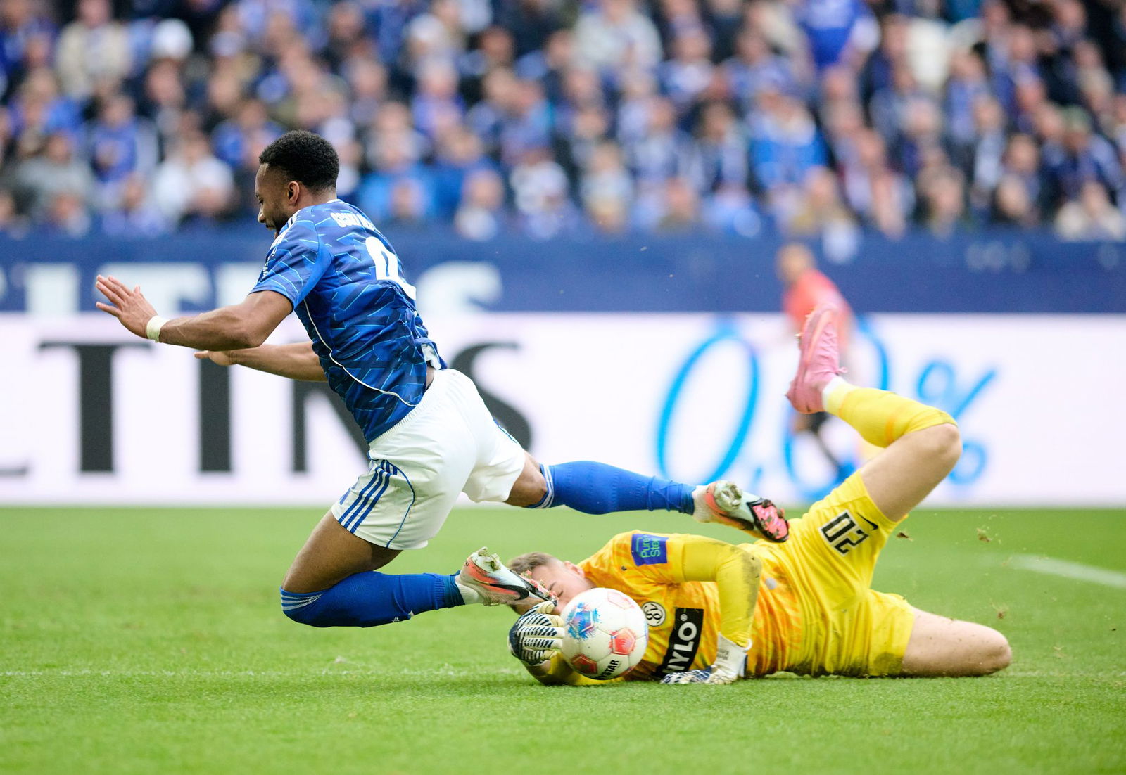 Auch Torwart Nicolas Kristof konnte die Niederlage nicht verhindern.