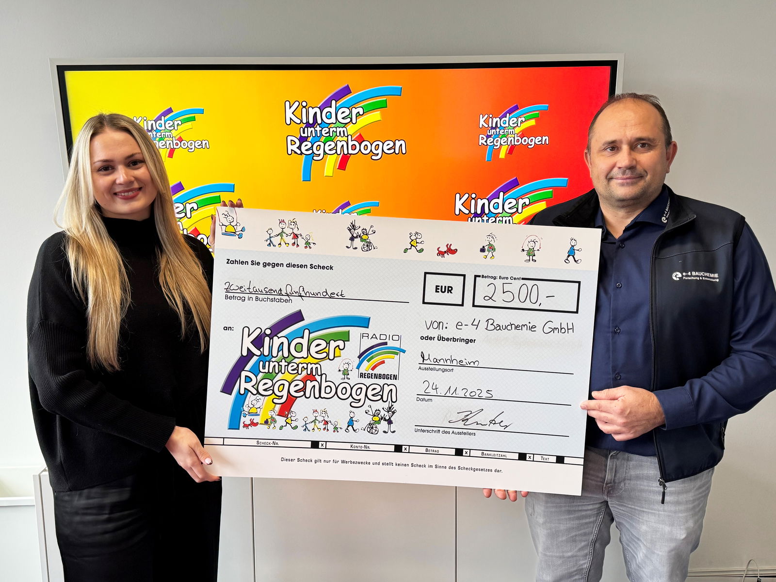 e-4 Bauchemie für Kinder unterm Regenbogen