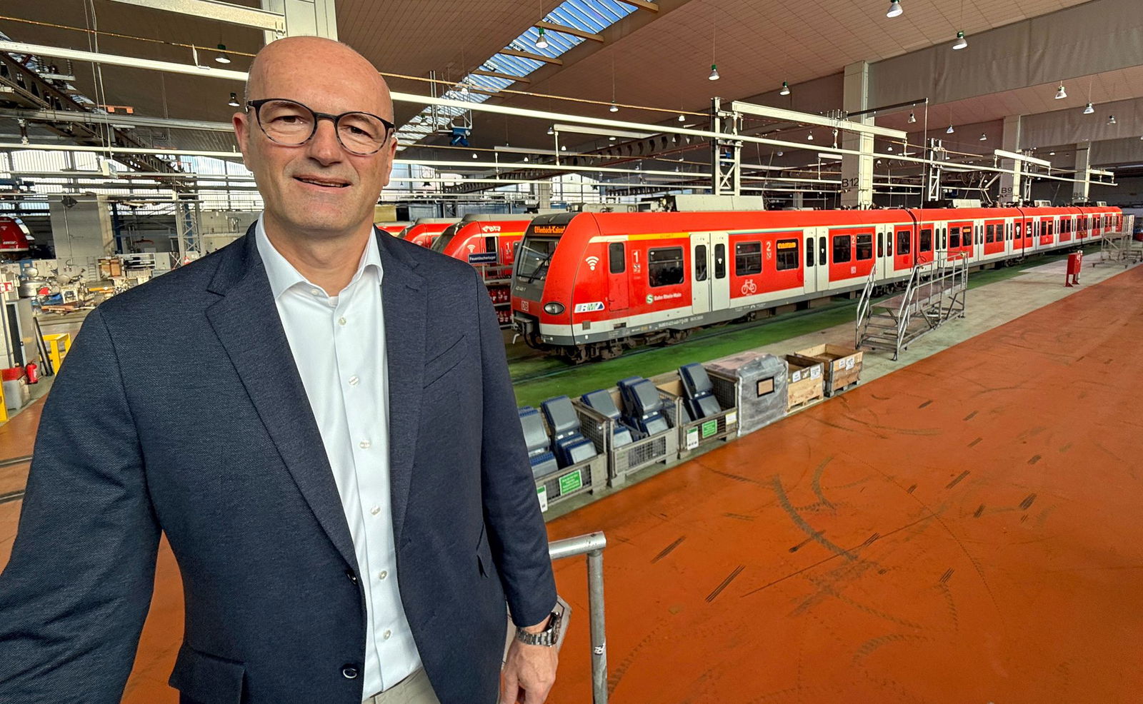 Auch für 2026 kündigt S-Bahn-Chef Penner Einschränkungen durch Baustellen an. 