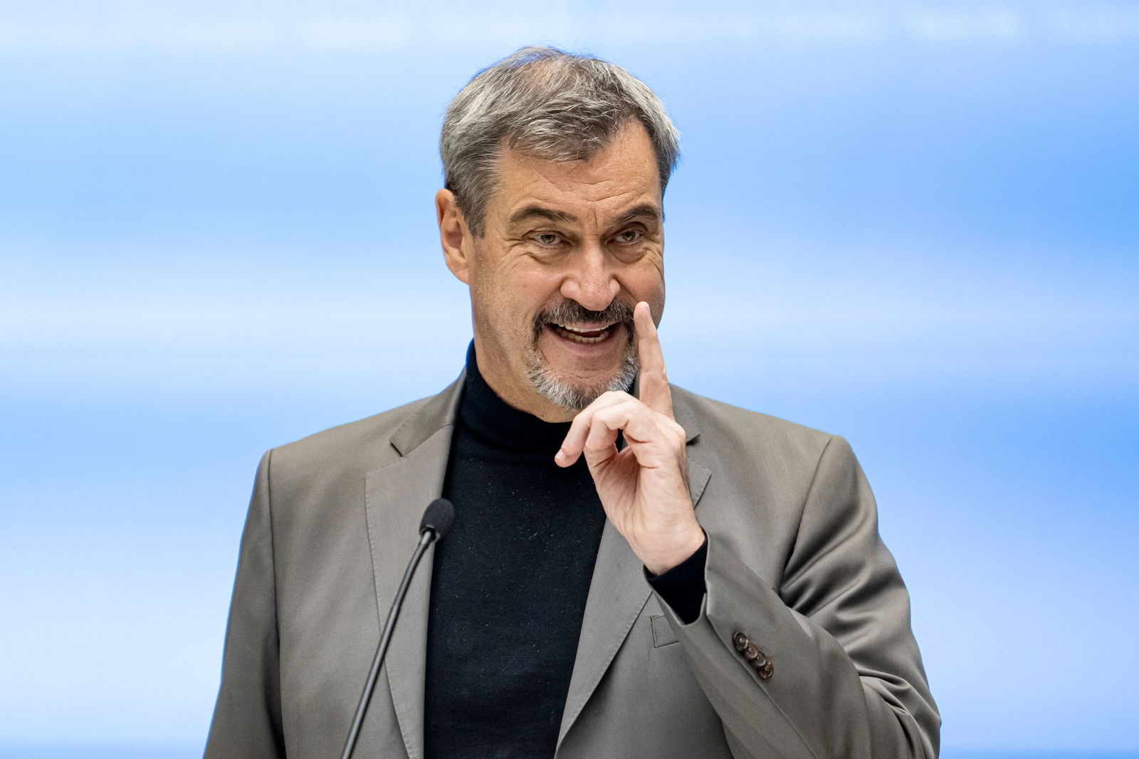 Auf dem Deutschlandtag der Jungen Union hat Bayerns Regierungschef Markus Söder (CSU). 