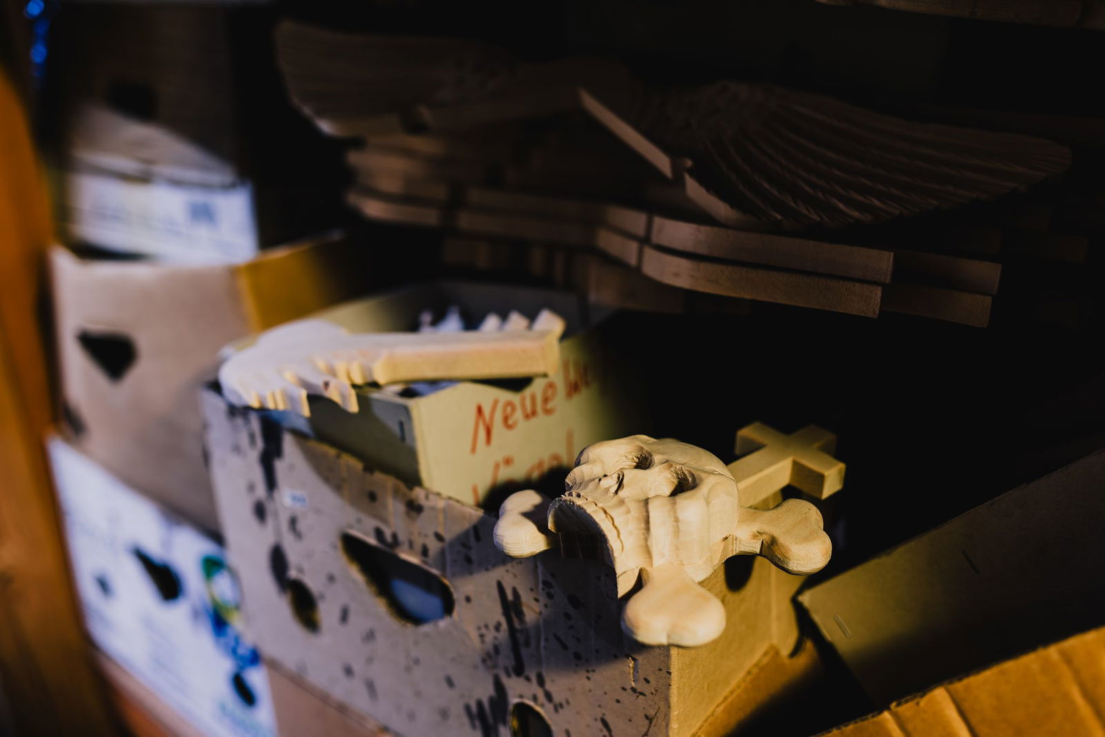 Kuckucksuhren sind sehr detailreich. 