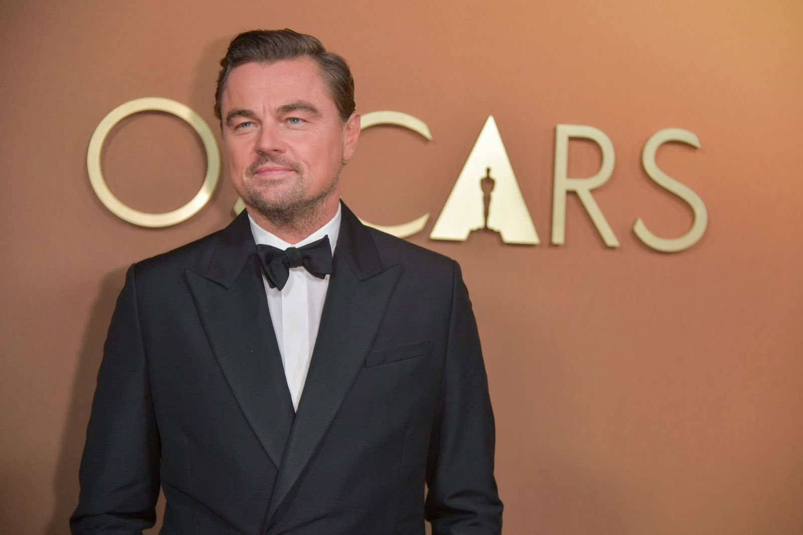 Leonardo DiCaprio feierte bei der Vergabe der Ehren-Oscars mit. 