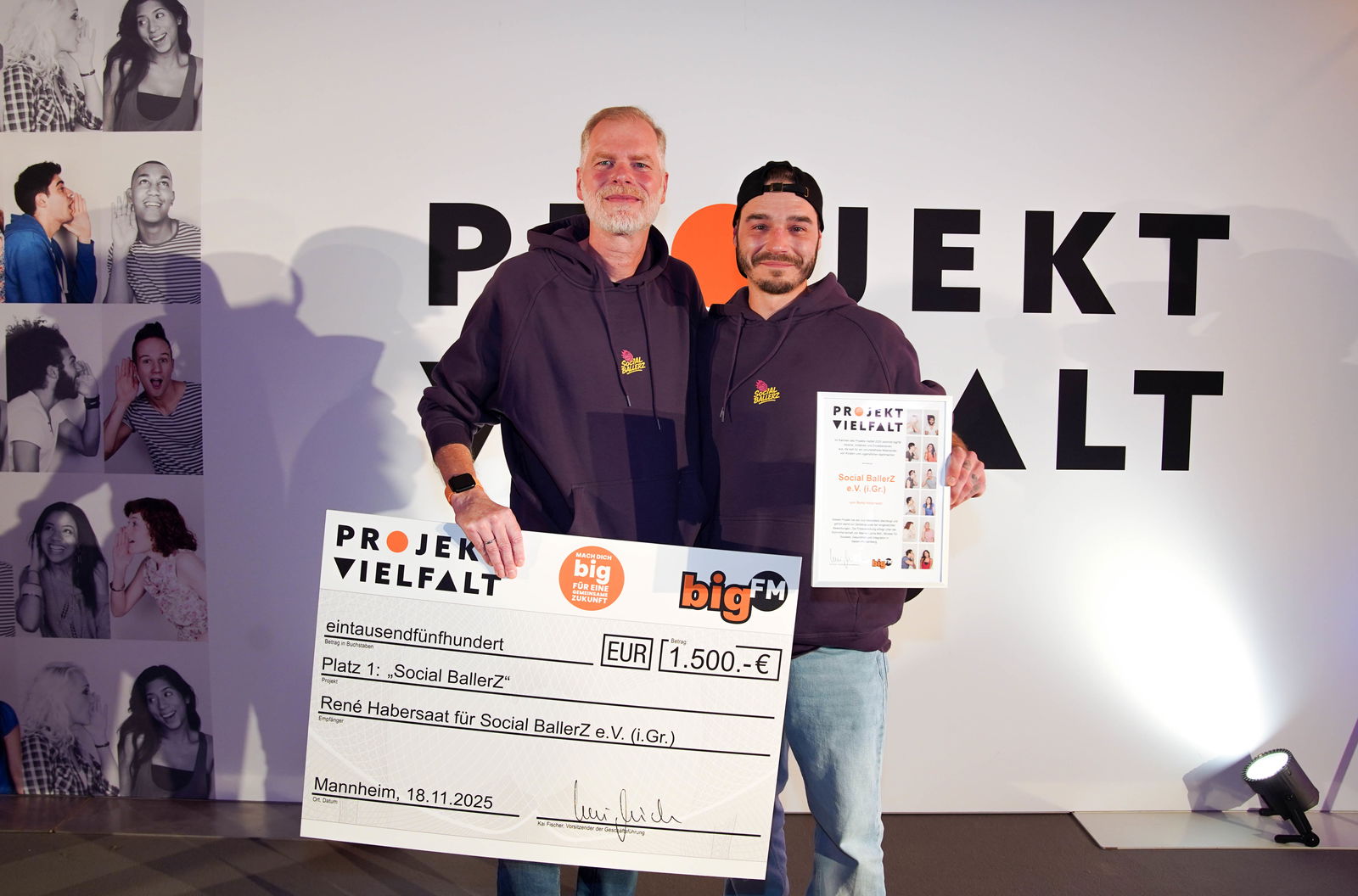 Platz 1 Projekt Vielfalt
