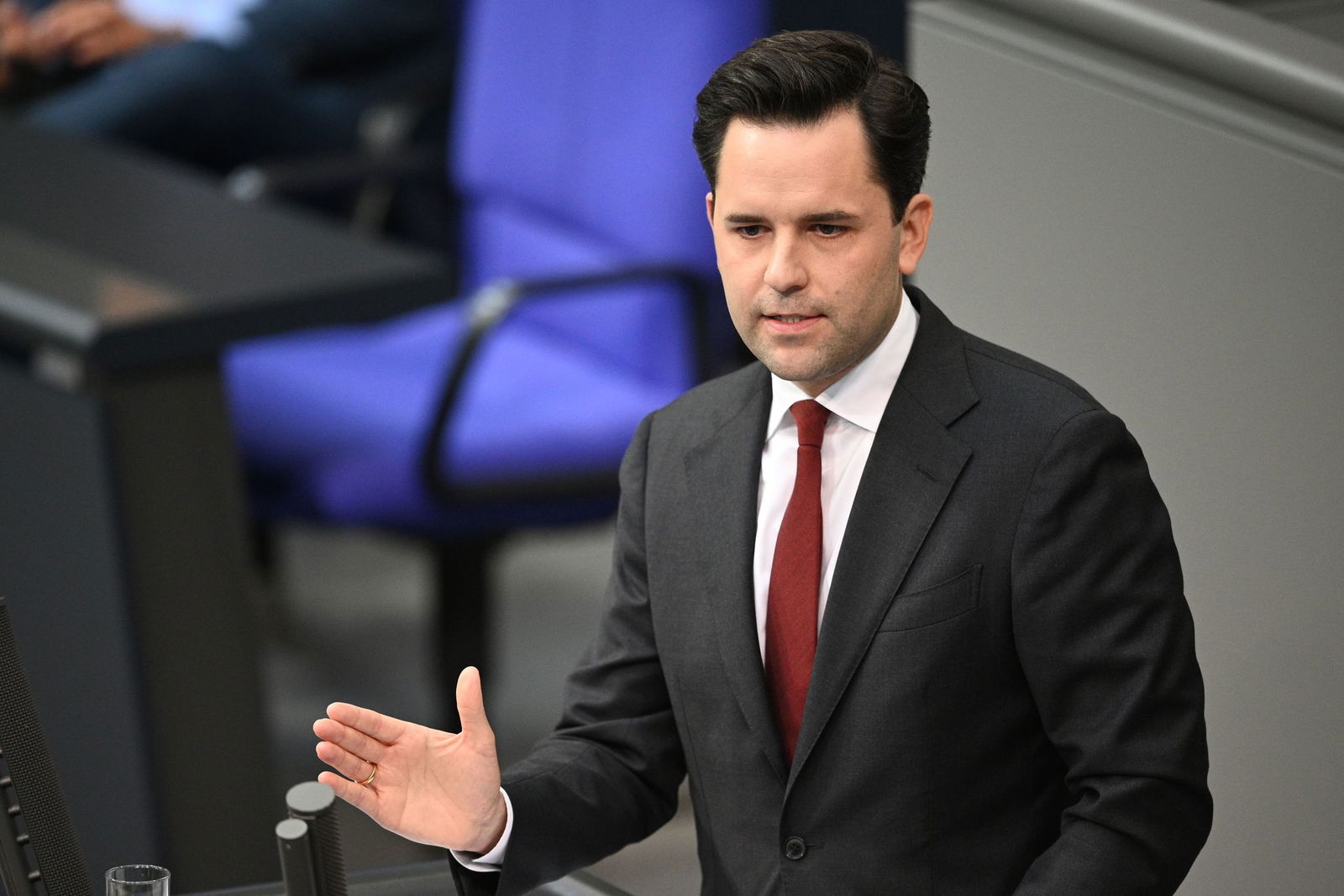 Der Vorsitzende der Jungen Union, Johannes Winkel, verlangt von der Bundesregierung große Sozialreformen. (Archivfoto)