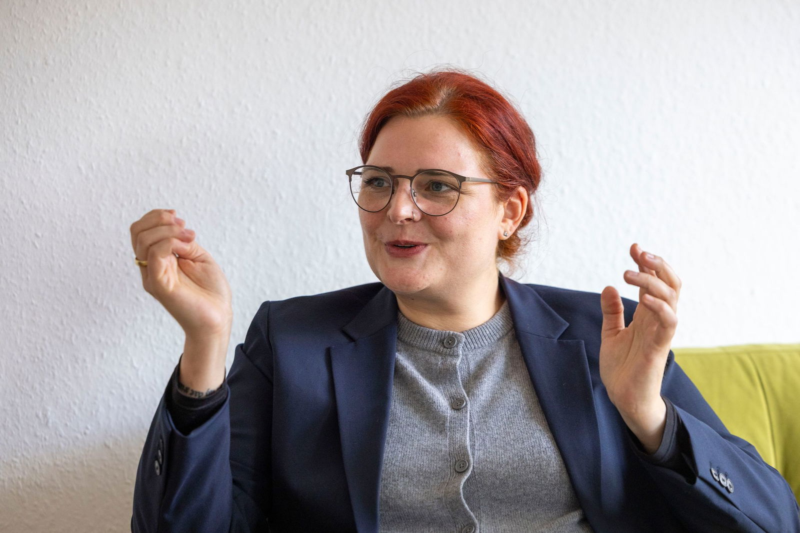 Grünen-Fraktionschefin Pia Schellhammer drängt auf eine Modernisierung der kleinteiligen Verwaltungsstrukturen in Rheinland-Pfalz. (Archivbild)