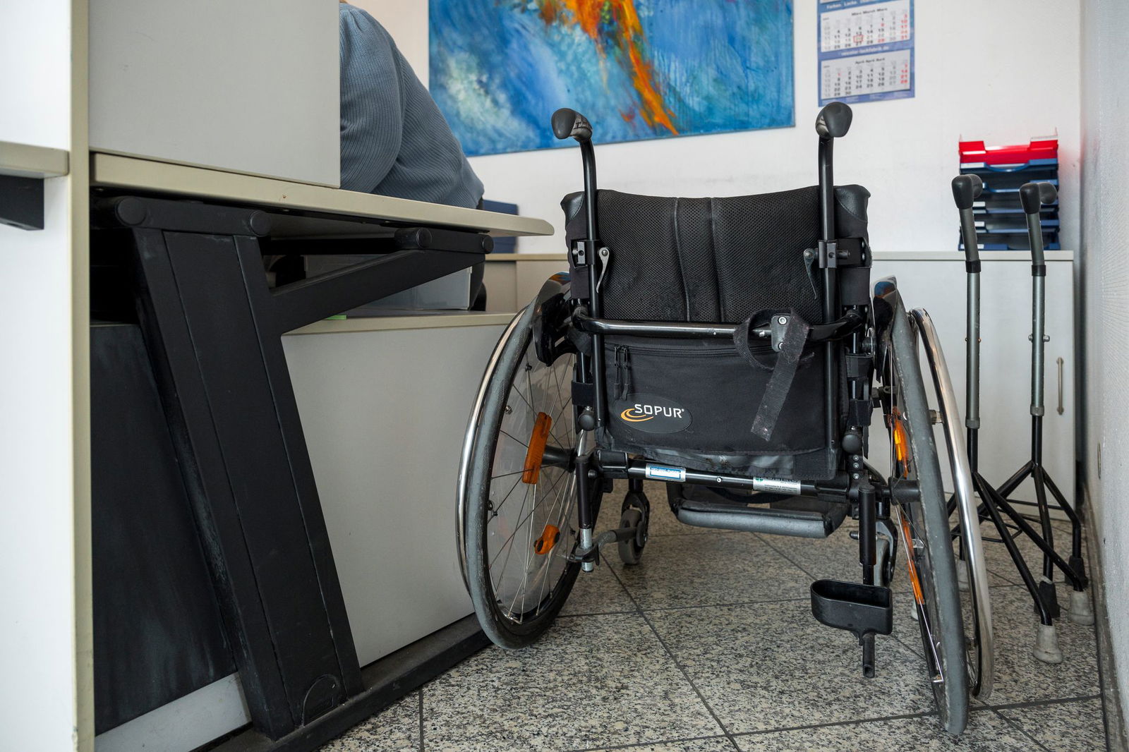 Die Arbeitslosigkeit bei Behinderten steigt. (Foto Illustration)