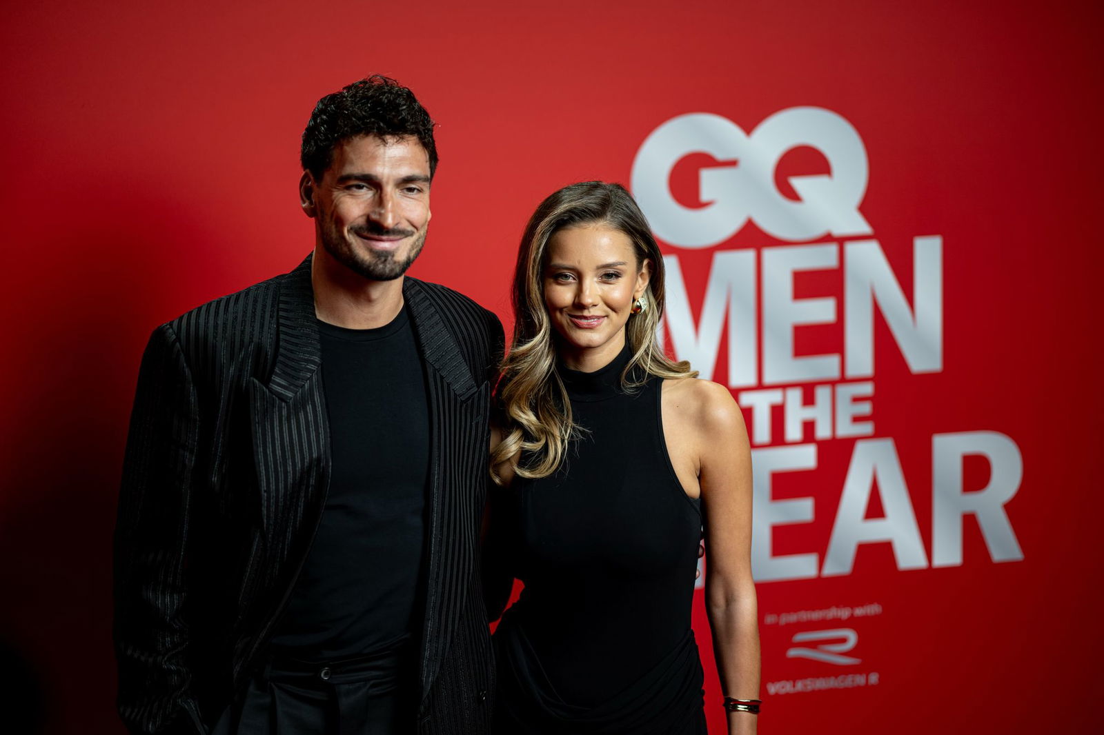 Mats Hummels kam mit Nicola Cavanis zur Verleihung des GQ-Awards.