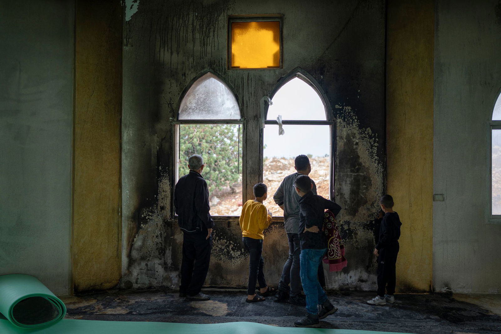 Vergangene Woche setzten radikale Siedler im Westjordanland palästinensischen Berichten zufolge eine Moschee in Brand. (Archivbild) 