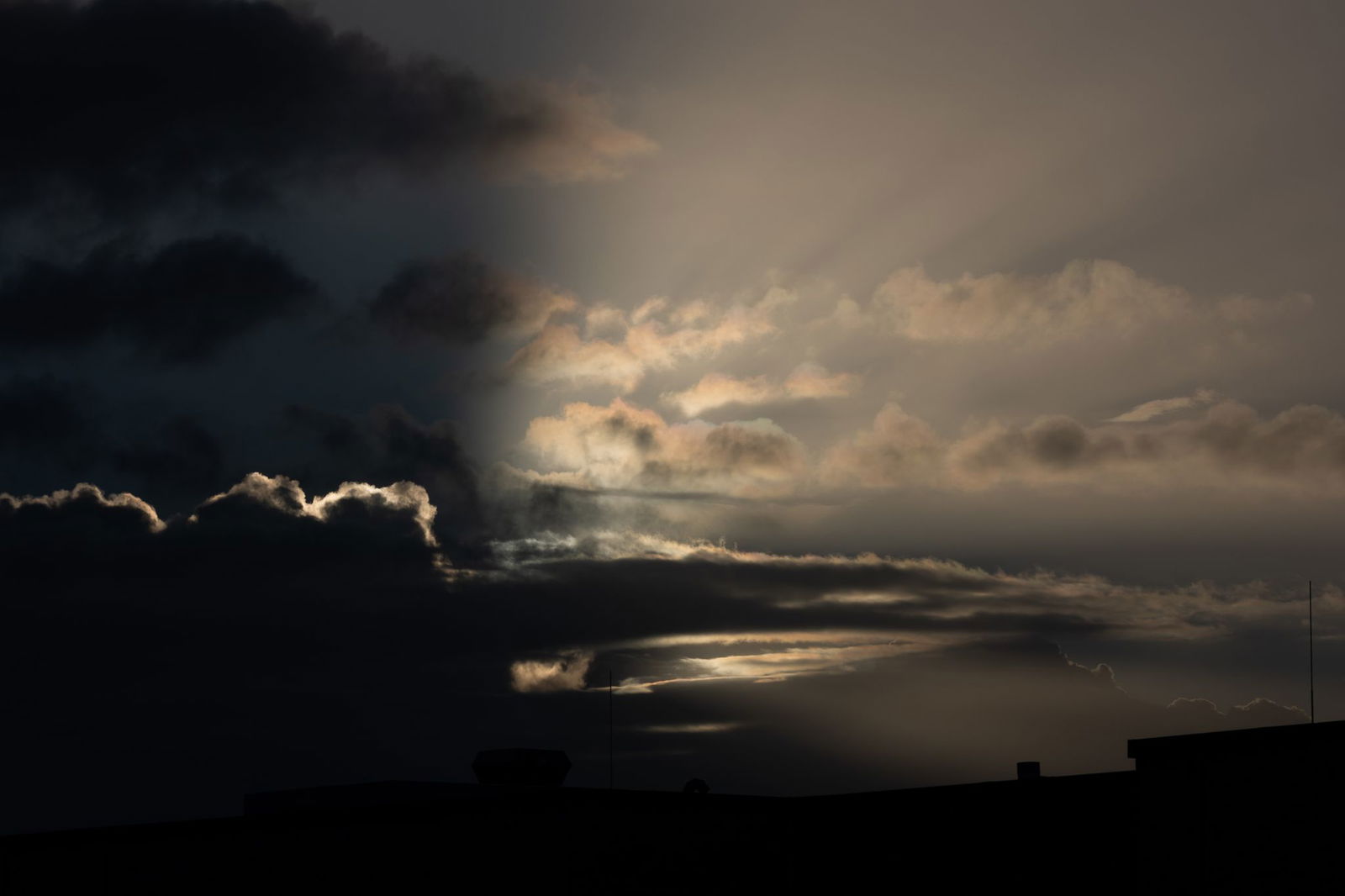 Das Wetter ist am Sonntag wechselhaft. Schauer und örtliche Gewitter sind möglich. (Symbolbild)