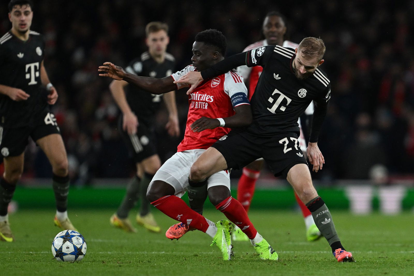 Der FC Bayern war zum Spitzenspiel in London zu Gast.