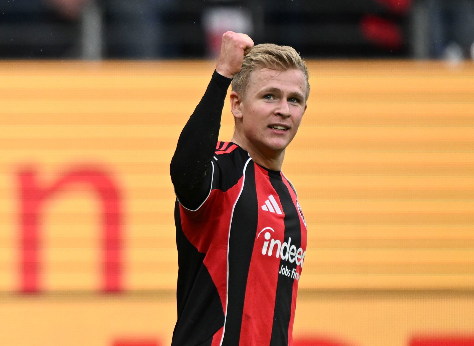 Eintracht-Stürmer Jonathan Burkardt trifft erstmals auf sein altes Team aus Mainz (Archiv).