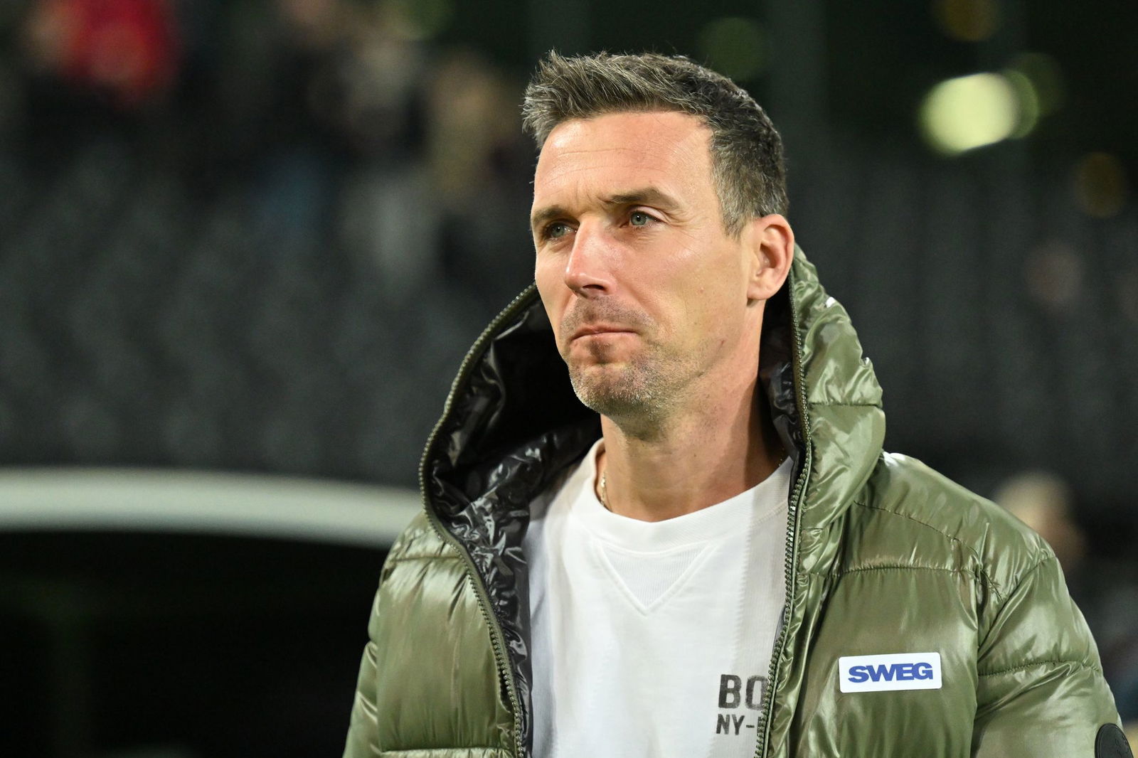 Kassierte die Niederlage in Folge: KSC-Trainer Christian Eichner 