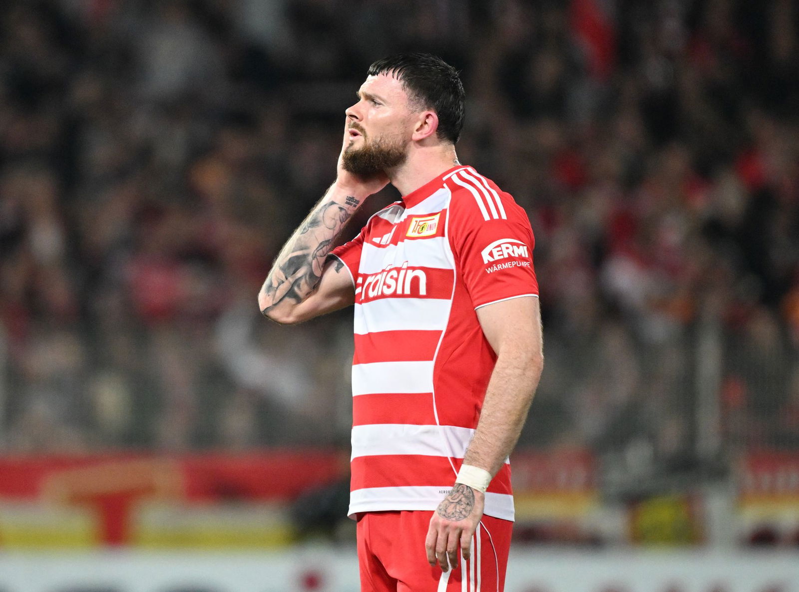 Auch Oliver Burke hat seit fast sechs Wochen kein Tor für Union erzielt. 