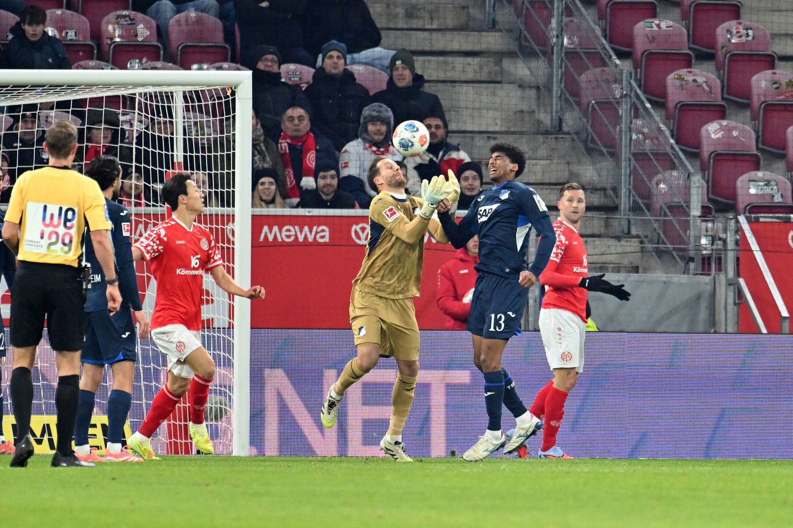 Oliver Baumann in seinem 500. Bundesliga-Spiel.