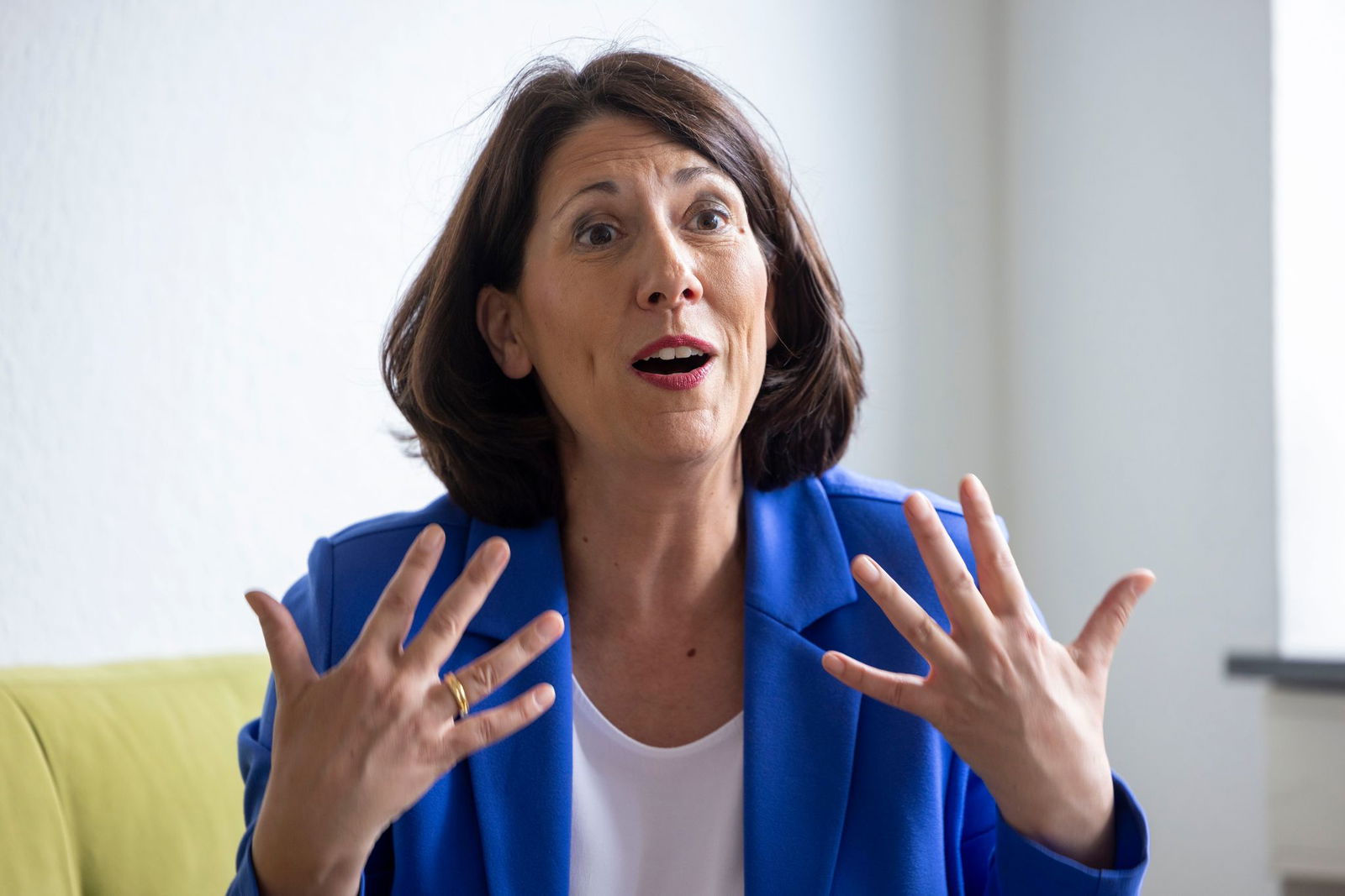 Die rheinland-pfälzische Weinbauministerin Daniela Schmitt (FDP). (Archivbild)