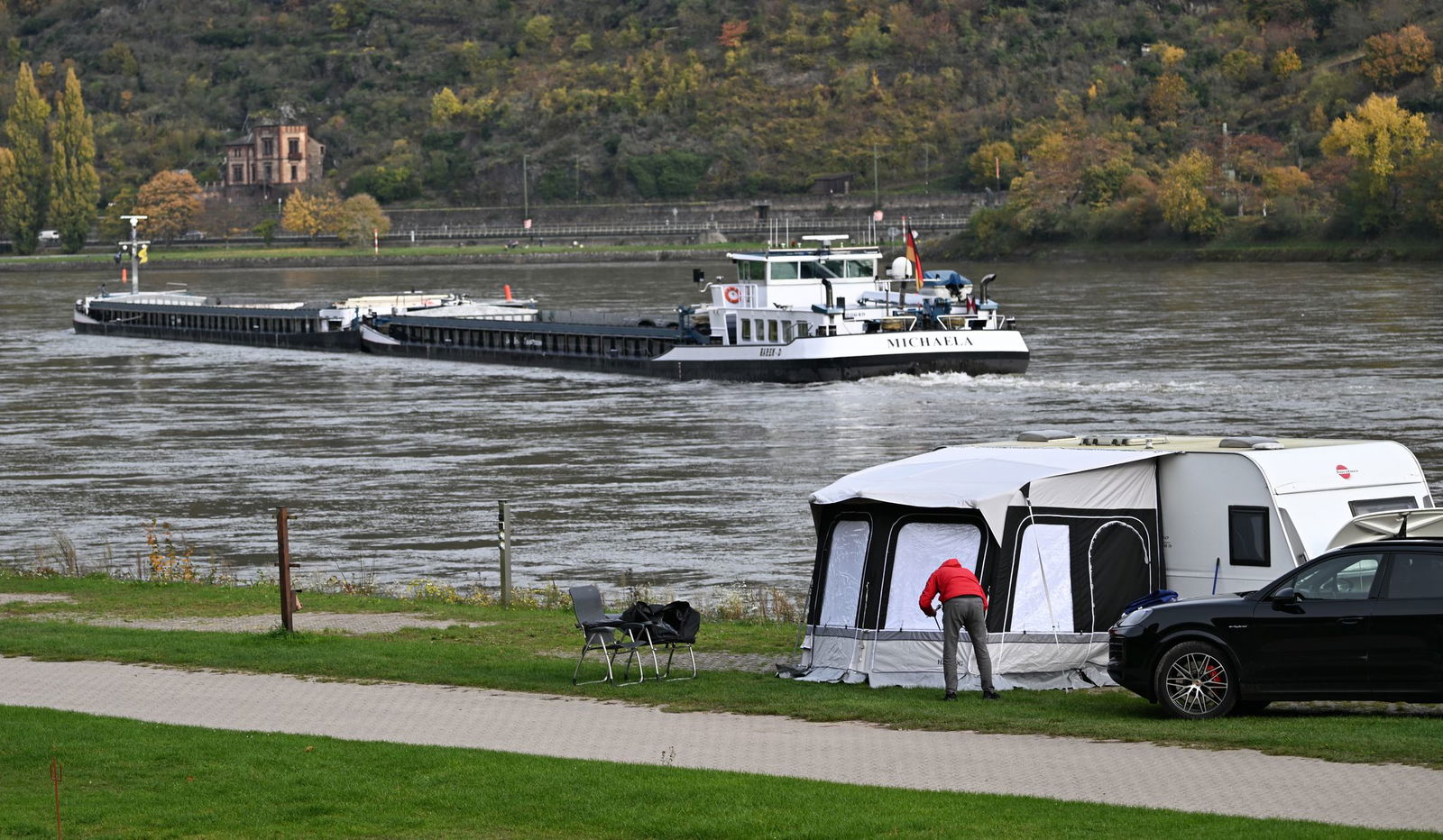 Auf einigen Plätzen kann auch im Herbst und Winter noch gecampt werden. 