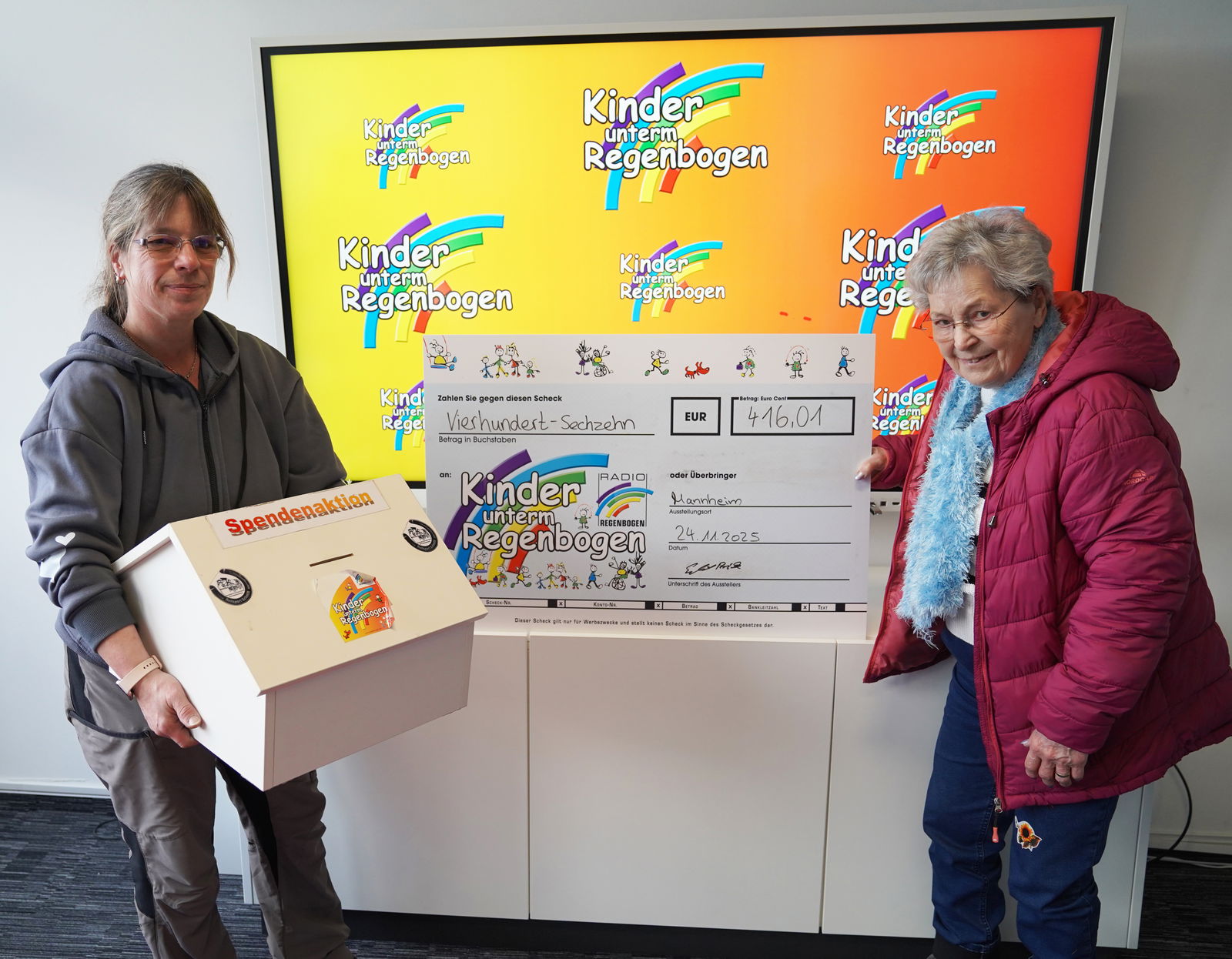 KuR Spendenübergabe Reitsport Schmitt