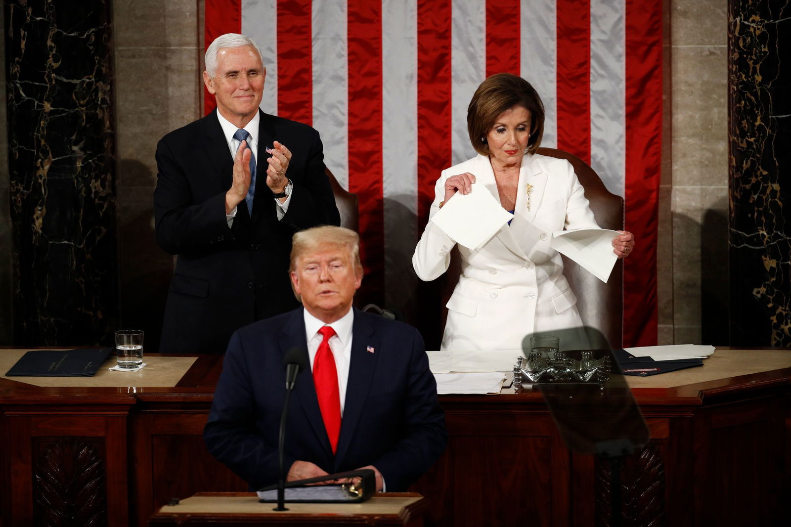 Pelosi machte immer wieder mit ihrer Kritik an Trump Schlagzeilen.  (Archivbild)