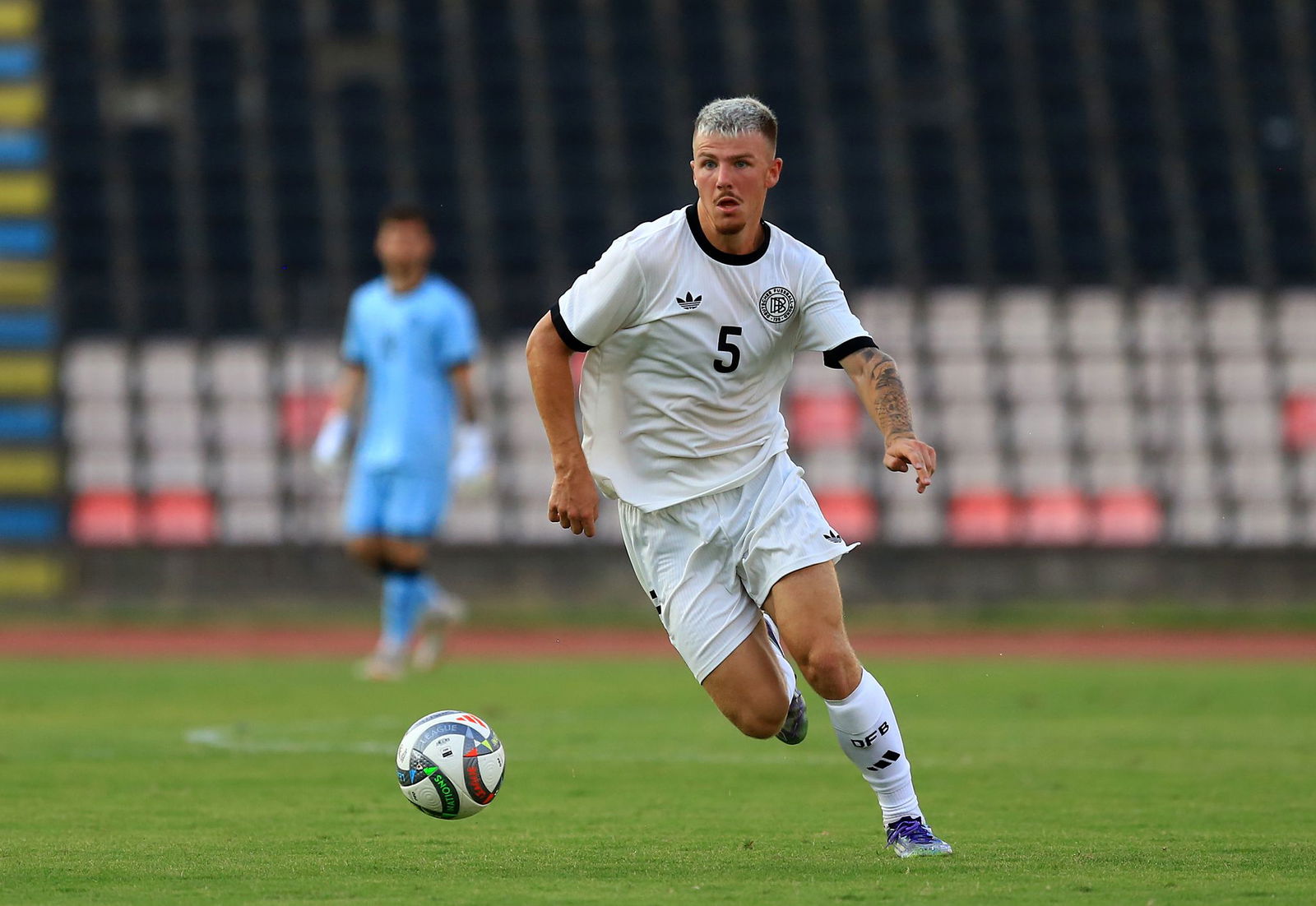Nach Verletzung zurück im Team: Finn Jeltsch vom VfB Stuttgart. (Archivfoto)