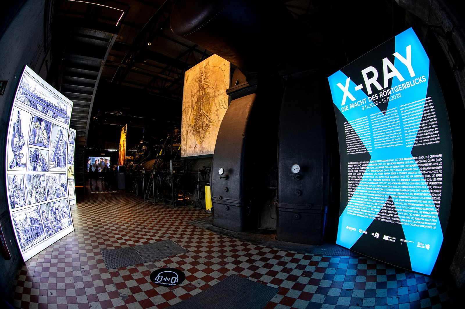 Auf über 6.000 Quadratmetern kann die Ausstellung «X-Ray - Die Macht des Röntgenblicks» besichtigt werden.