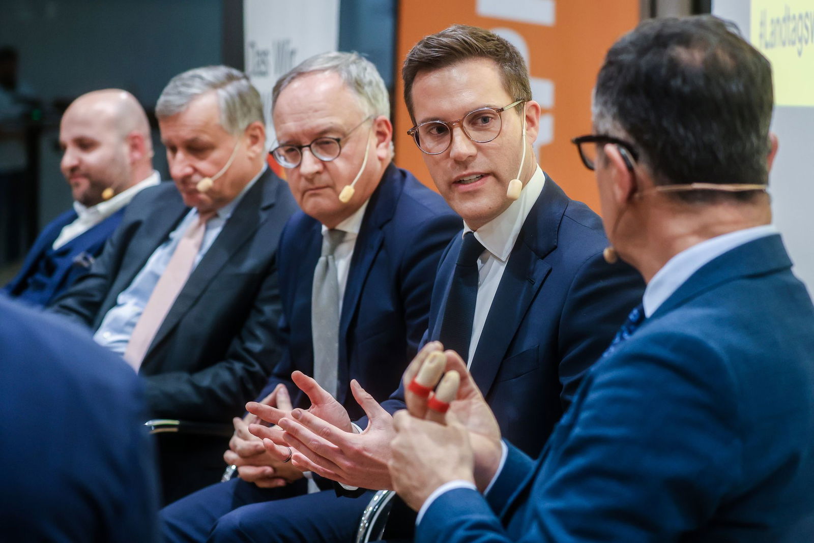 CDU-Spitzenkandidat Manuel Hagel könnte sich eine Koalition aus CDU, SPD und FDP vorstellen. 