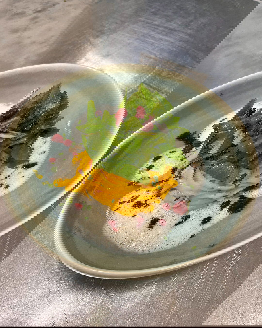 Kürbis Pesto mit selbstgemachten Tagliatelle