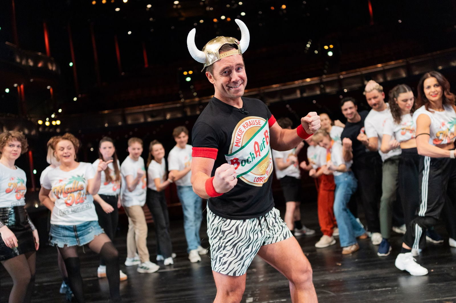 Markenbotschafter Lorenz Büffel ist schon sehr gespannt auf das Ballermann-Musical «Malle Olé».