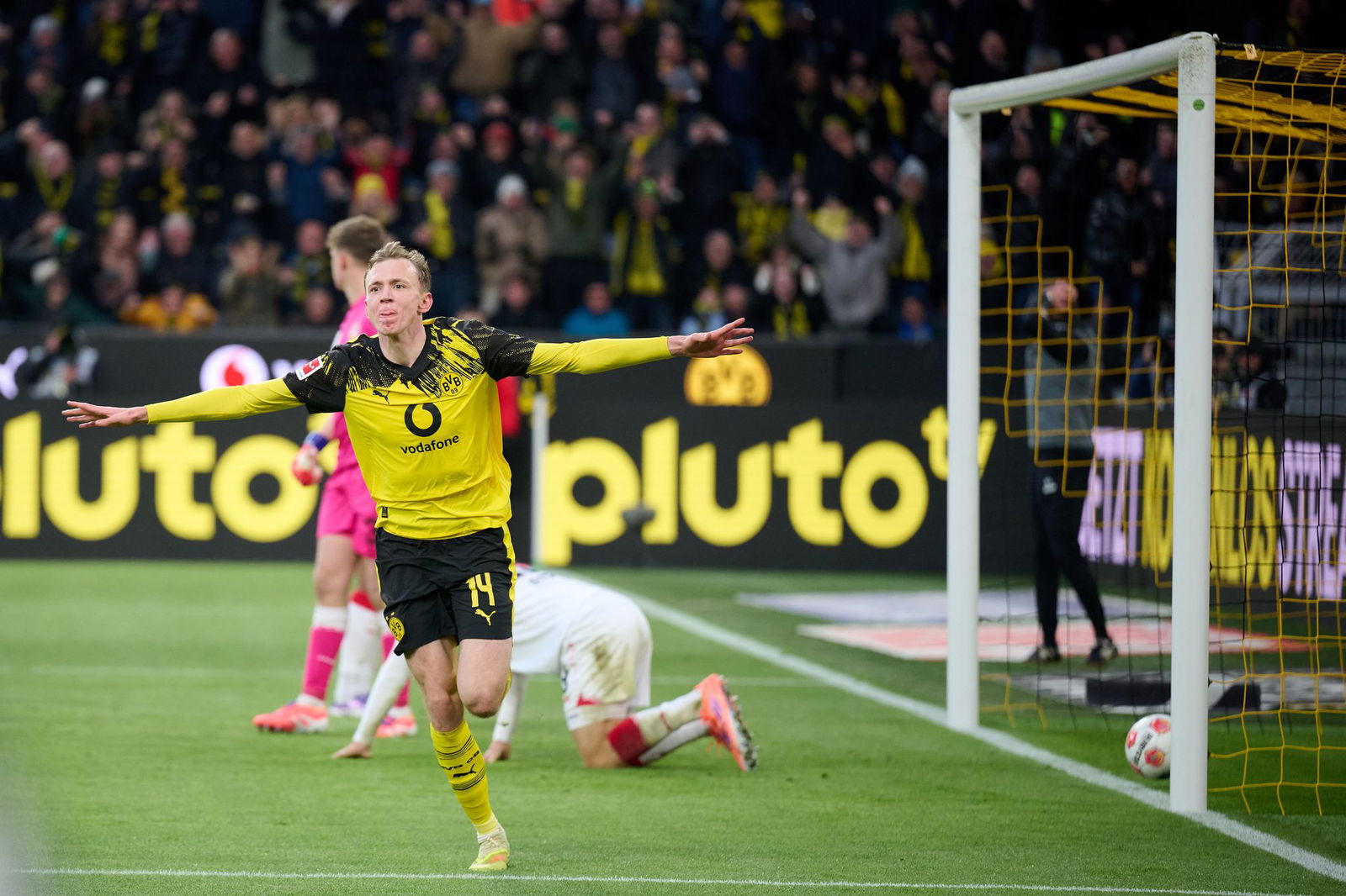 Maximilian Beier erzielte das scheinbar beruhigende 2:0.