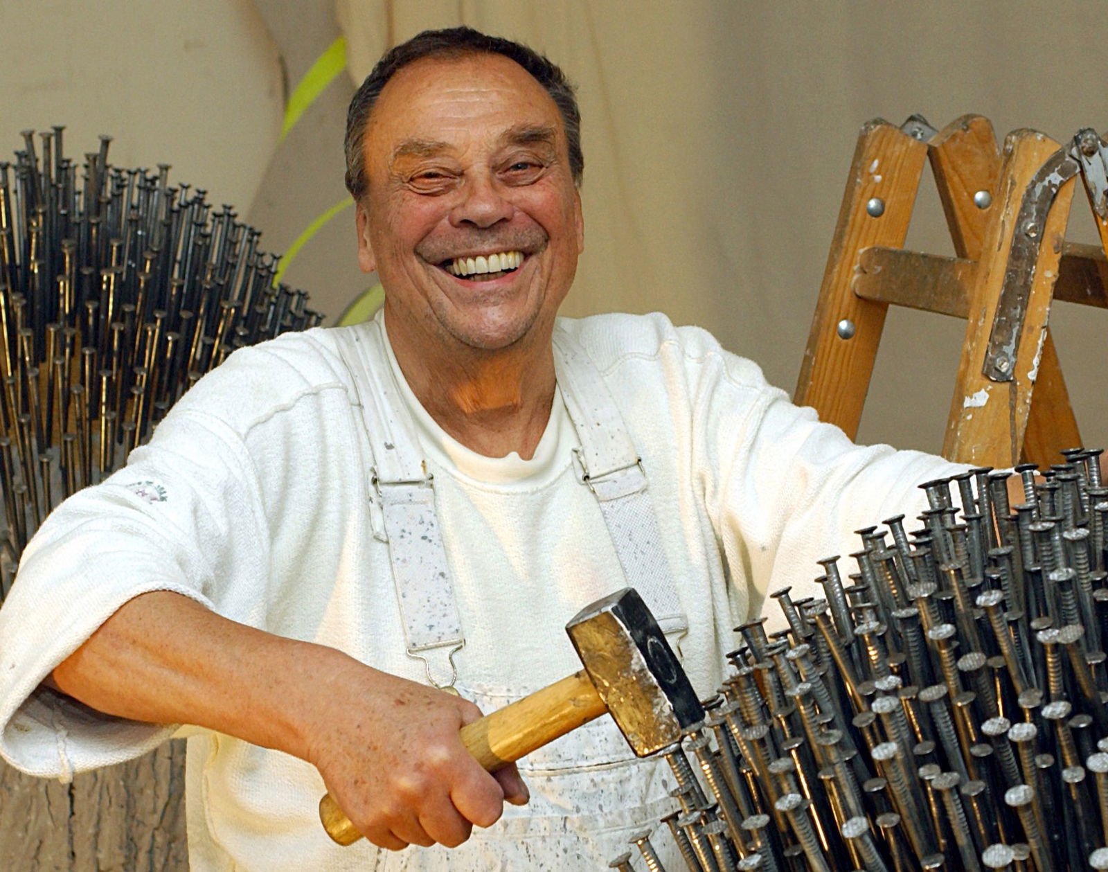 Der «Nagelkünstler» Günther Uecker ist im Alter von 95 Jahren gestorben. (Archivbild)