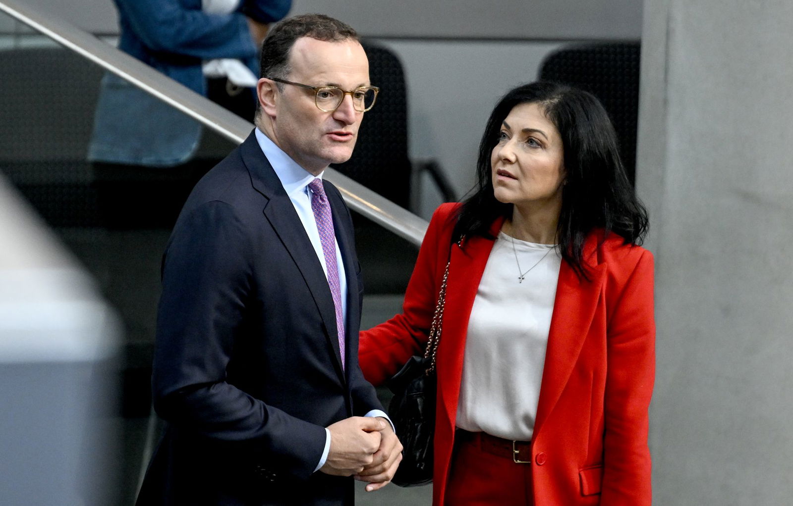 Unionsfraktionschef Spahn und Wirtschaftsministerin Reiche wollen die Konjunktur in Gang bringen (Archivbild)