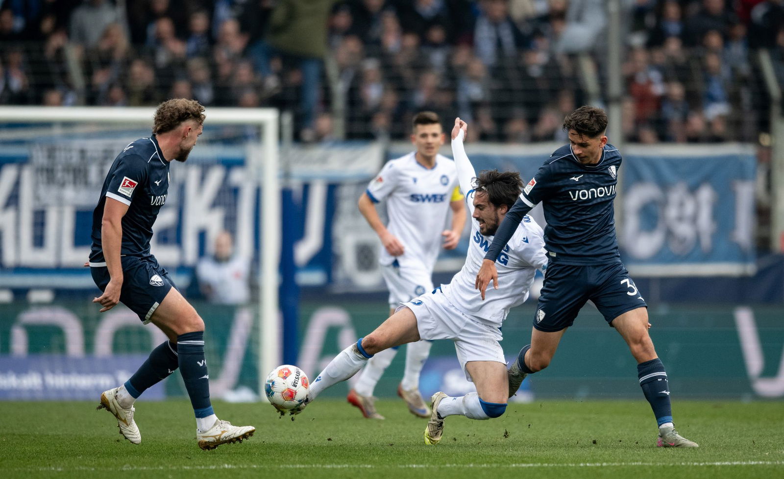 Die Zuschauer in Bochum sahen ein enges Spiel.