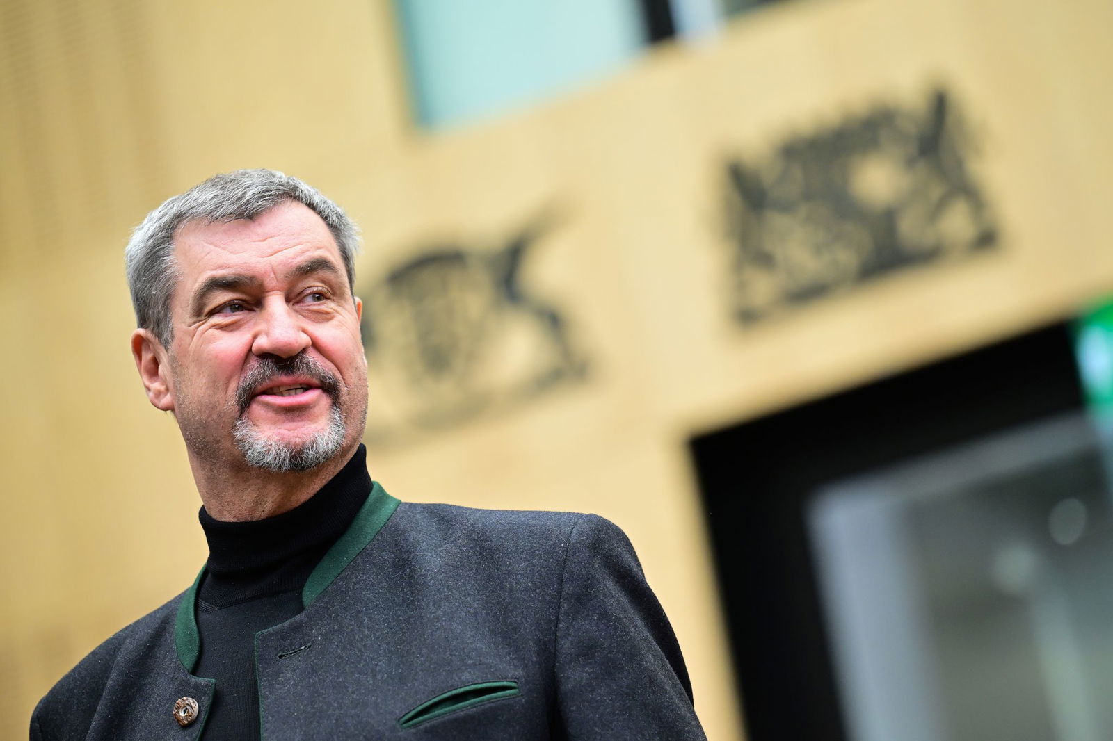 Bayerns Ministerpräsident Markus Söder (CSU) wirkte im Bundesrat zufrieden.