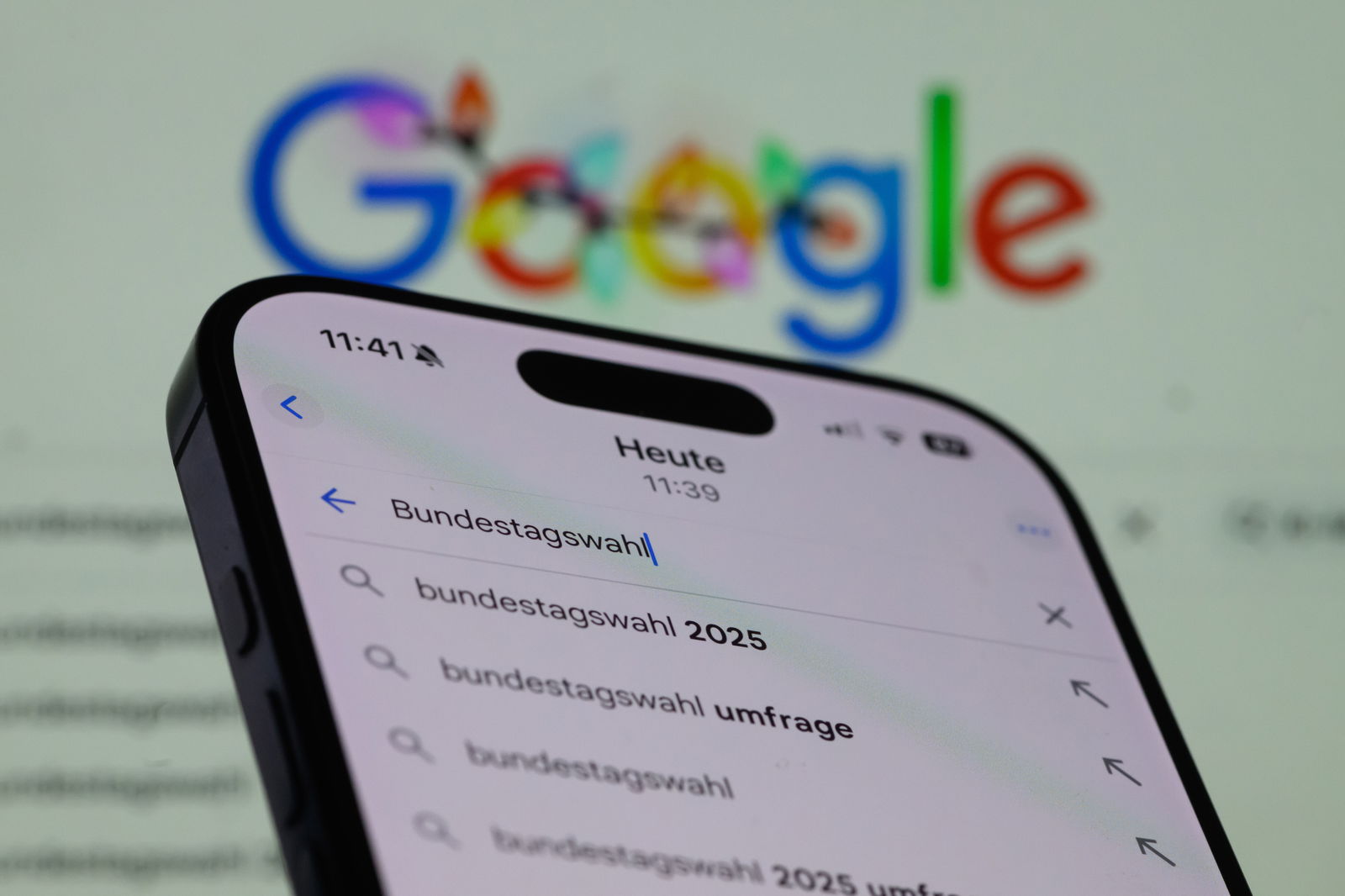 Google Suchtrends Bundestagswahl