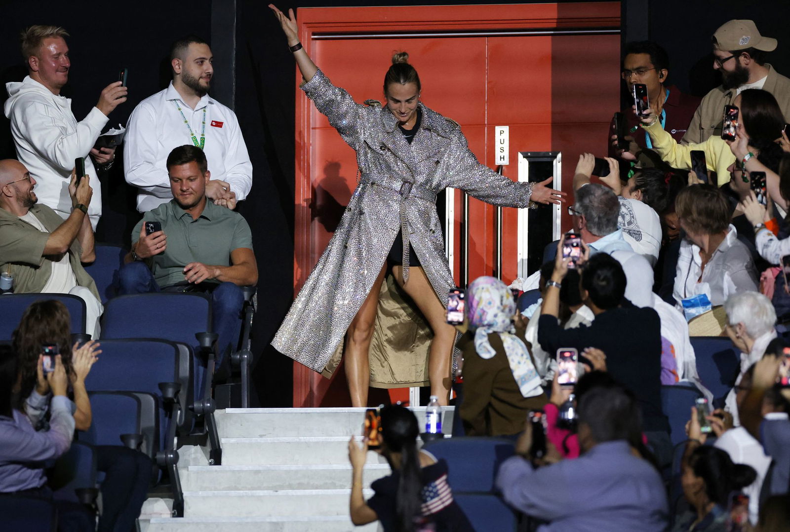 Liebt den großen Auftritt: Aryna Sabalenka