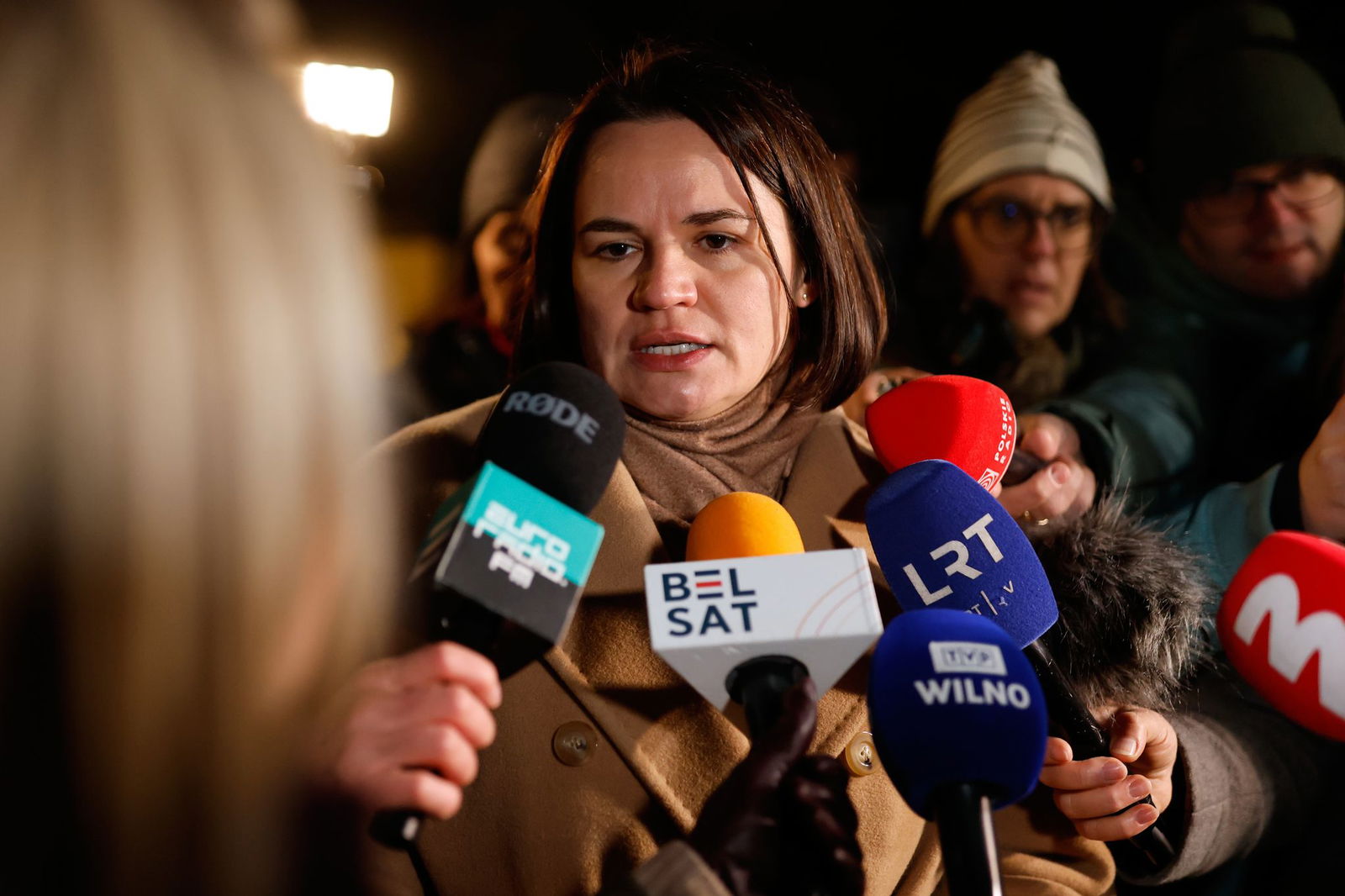 Die belarussische Oppositionsführerin Swetlana Tichanowskaja will die Freilassung auch Hunderter weiterer politischer Gefangener erreichen.