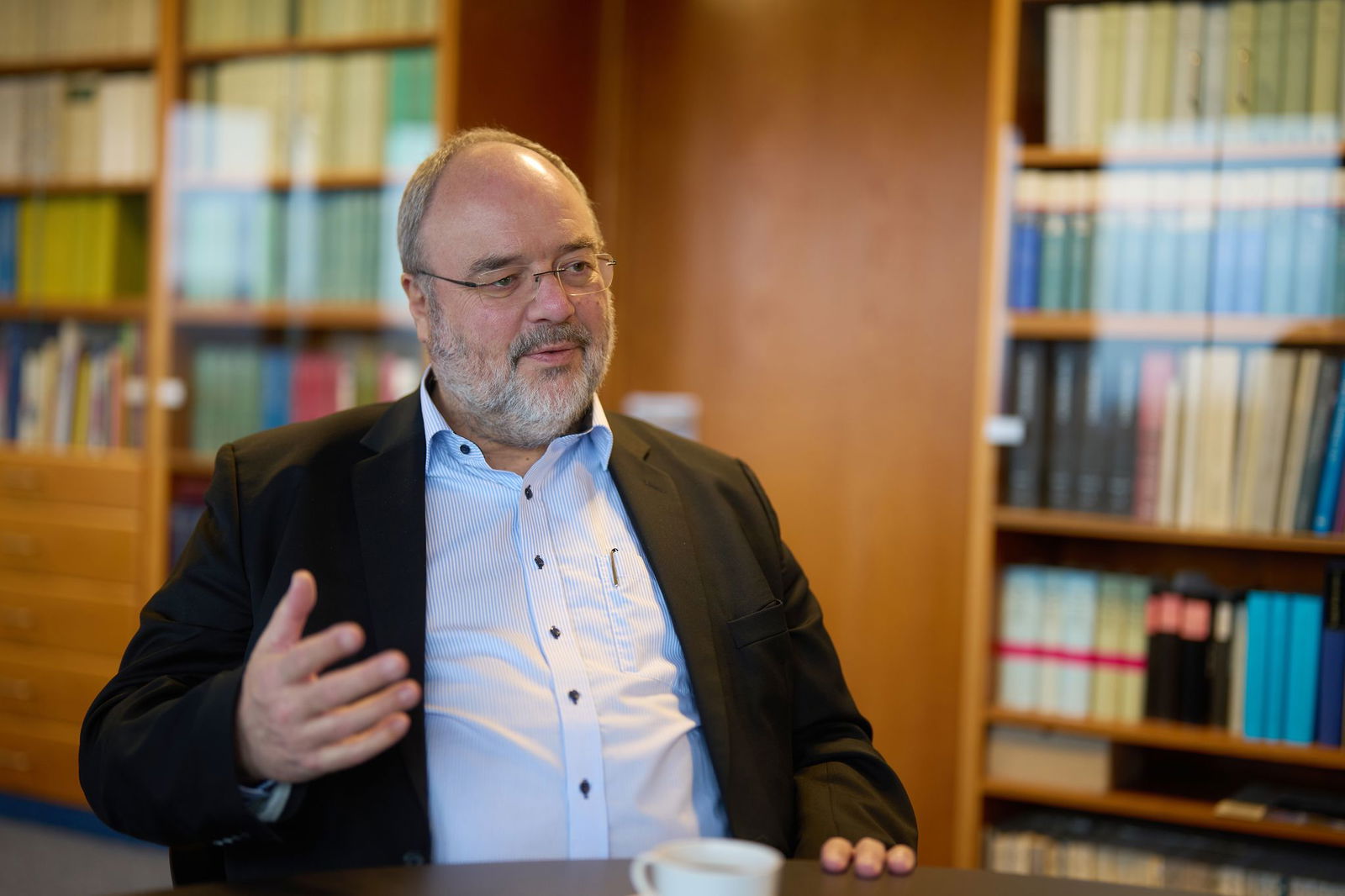 Präsident Michael Hollmann sieht das Bundesarchiv als Gedächtnis der Gesellschaft.