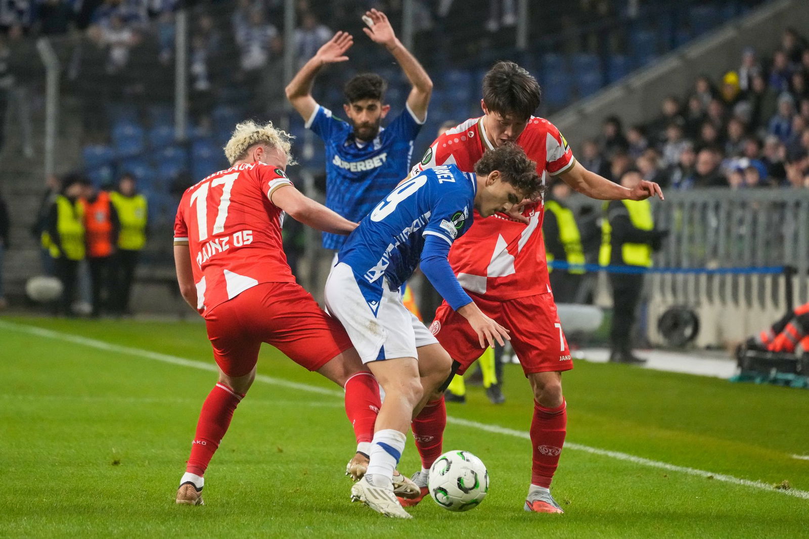 Die Mainzer taten sich in Posen zunächst schwer.