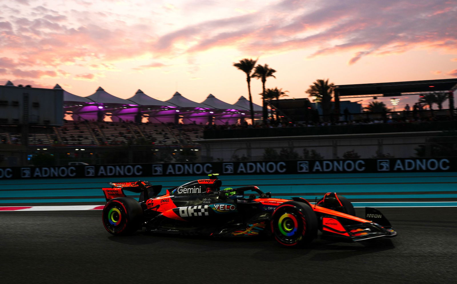 Lando Norris - Erster im Klassement und Schnellster im Training. 