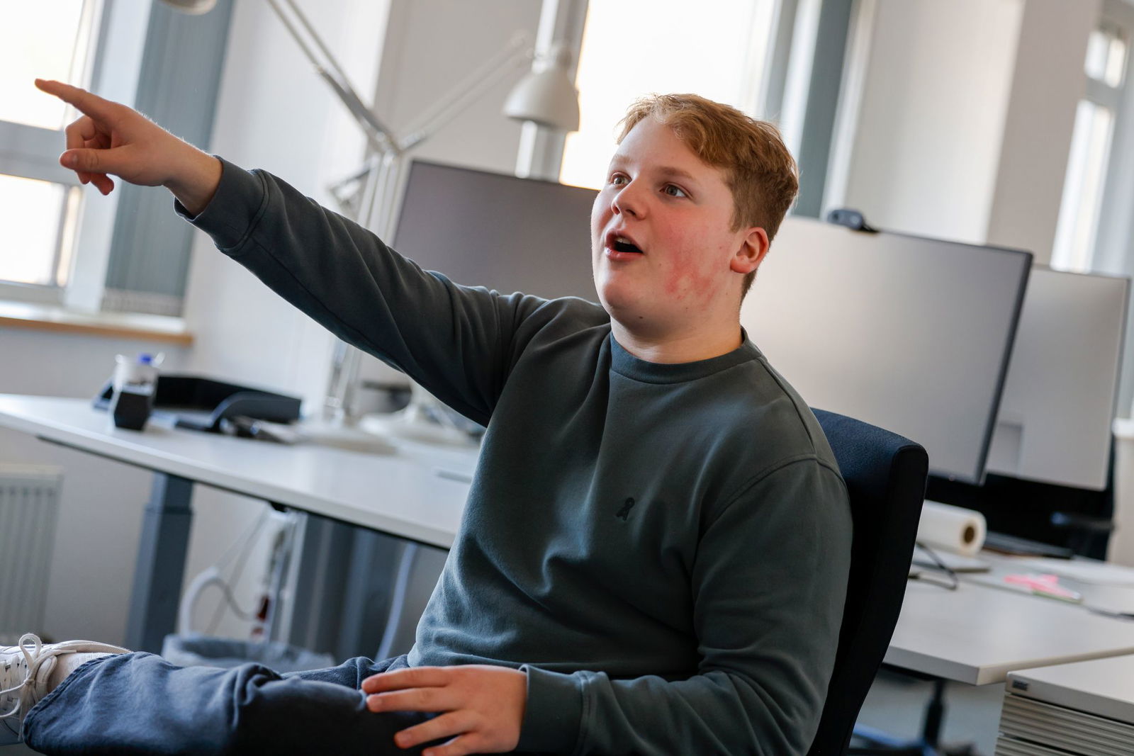 Am besten an der Volljährigkeit findet Julius Weckauf, dass er dann unbegleitet Auto fahren kann.