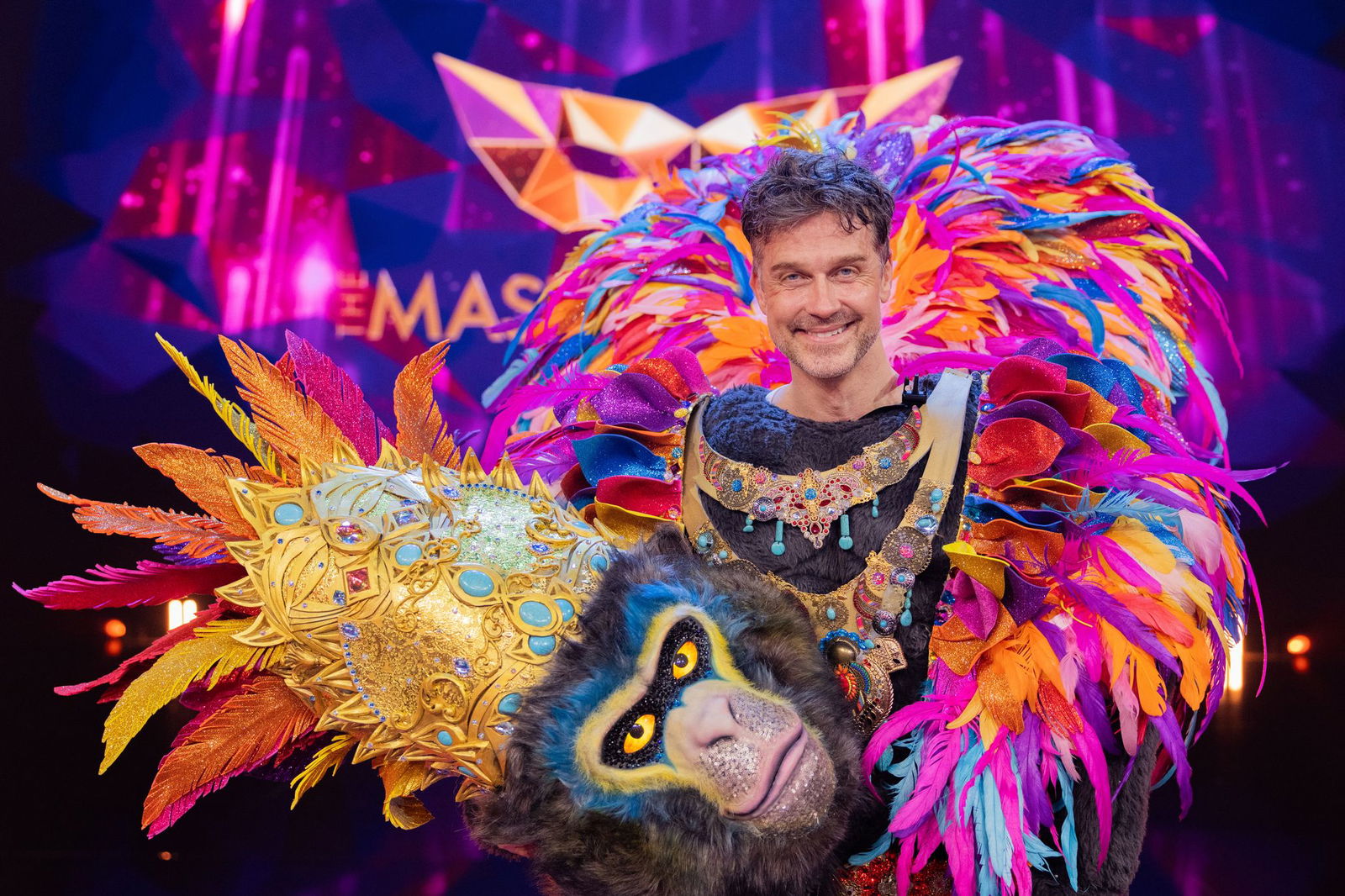 Er war der «King»: Im Affen-Kostüm steckte Wayne Carpendale.  Er wurde Dritter. 