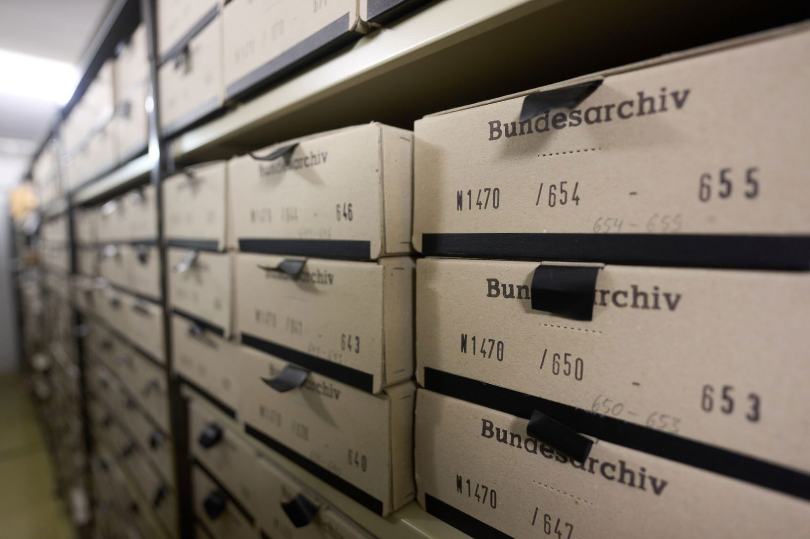 Rund 80 Aktenkilometer lagern in Koblenz.