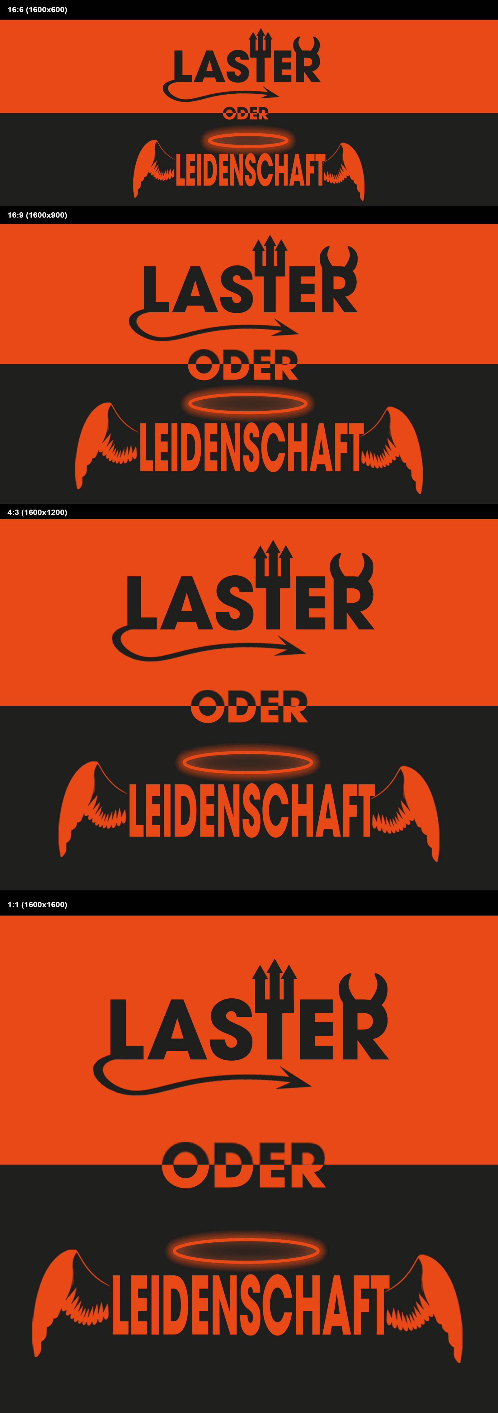 Laster oder Leidenschaft Logo