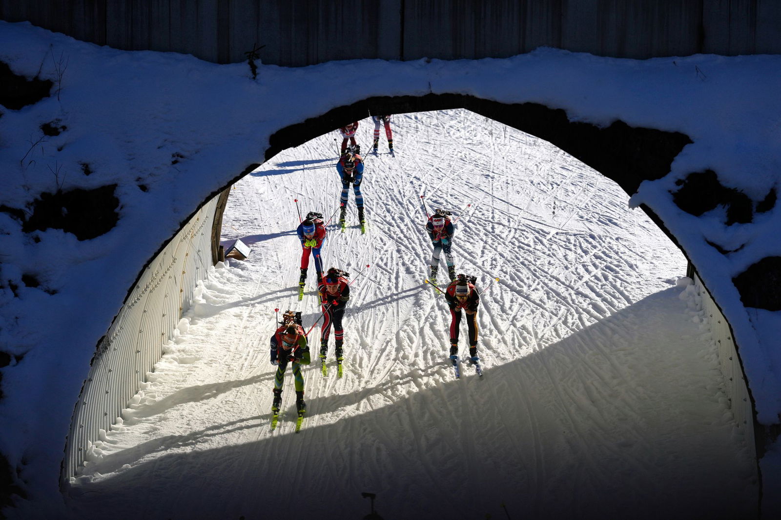 In Hochfilzen fand das zweite Staffelrennen des Olympia-Winters statt.